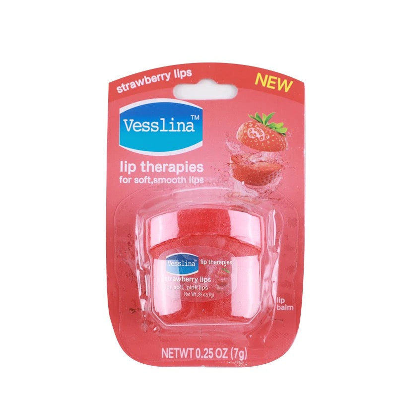 Lip balm moisture pot 1pc Strawberry XD21