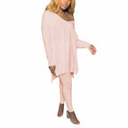 Long Off Shoulder Jersey and Leggings Set XD21