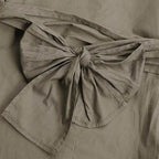Long Sleeve Lace Up Sundress - XD21