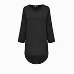 Long short v neck blouse XD21