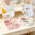 Flower Folding Make-up Storage Mirror