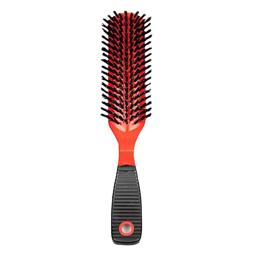 Flat Hard Bristle Hair Brush - Firm Styling for Smooth & Tangle-Free Hair