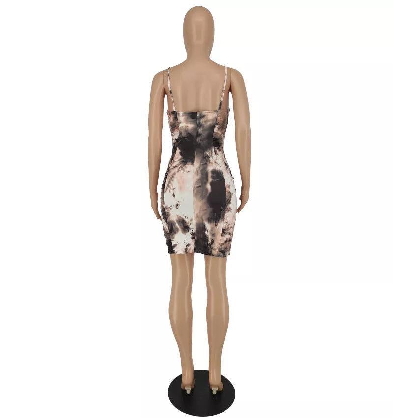 Marble Bodycon dress - XD21