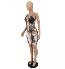 Marble Bodycon dress - XD21