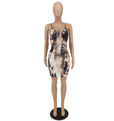 Marble Bodycon dress - XD21