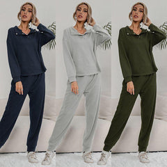 Matching Two Piece Lounge Wear Set - XD21