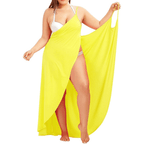 Maxi Beach Cover Up Wrap Dress XD21