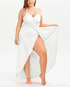 Maxi Beach Cover Up Wrap Dress XD21