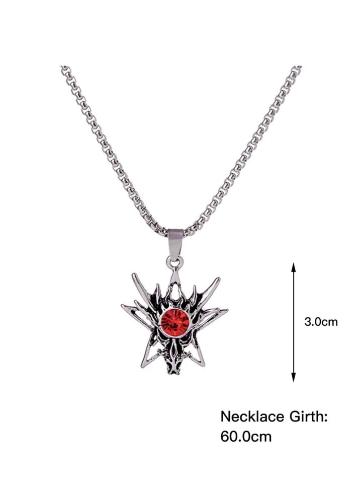 Men Stone Pendant Necklace XD21