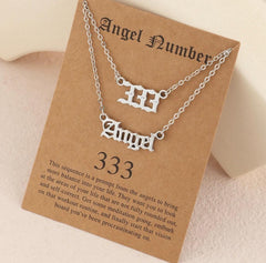 Minimalist Angel Number Necklace 111 - XD21