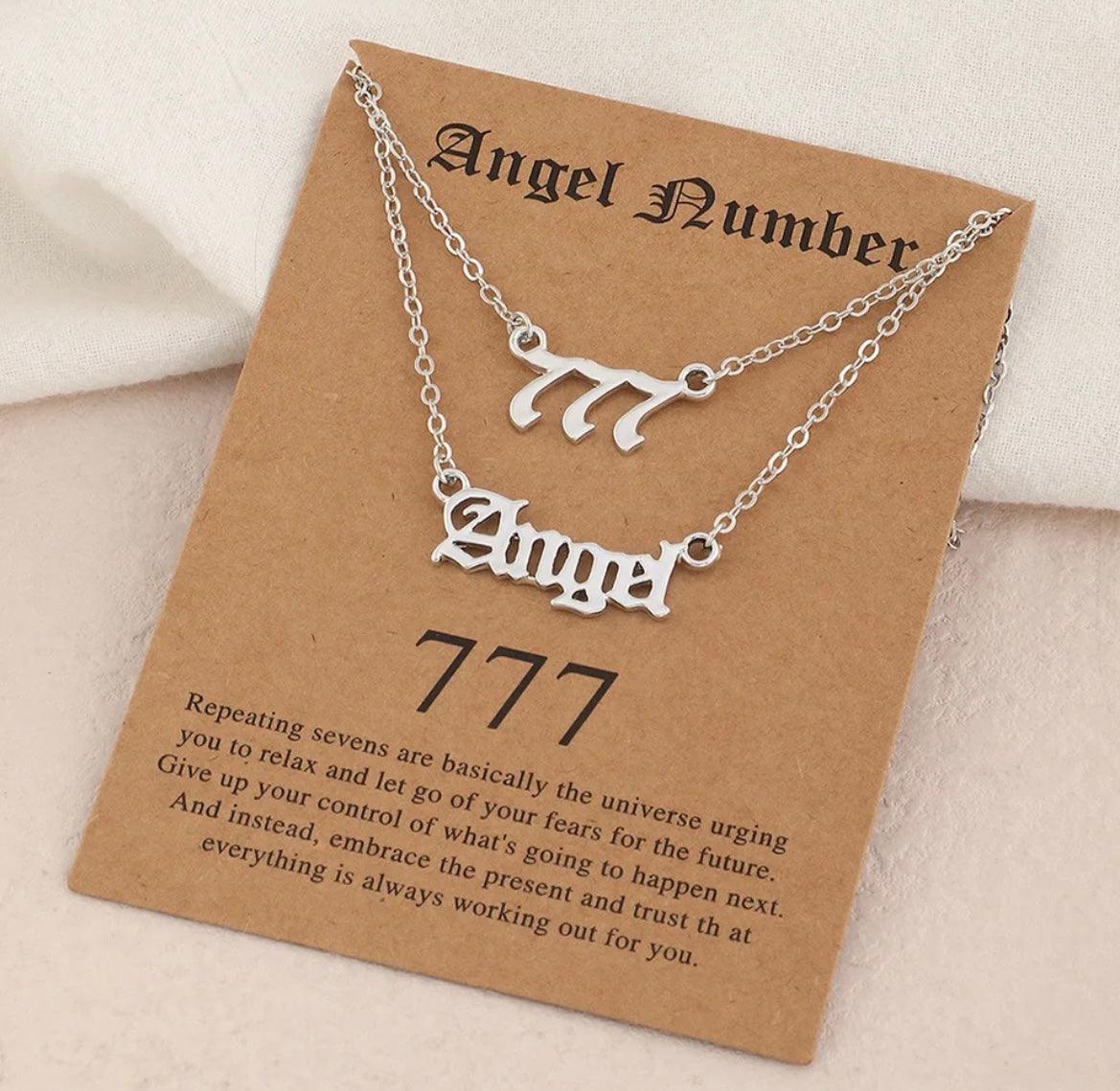 Minimalist Angel Number Necklace 111 - XD21