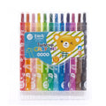 Multi-Color Rotary Wax Crayon Set, 24 Colors XD21