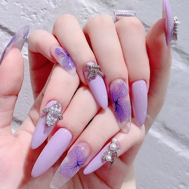 Vibrant Dried Flowers for Stunning Nail Art – Elevate Your Manicure