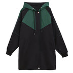 Fleece Lined Hooded Windbreaker – Warm Casual Outdoor Jacket