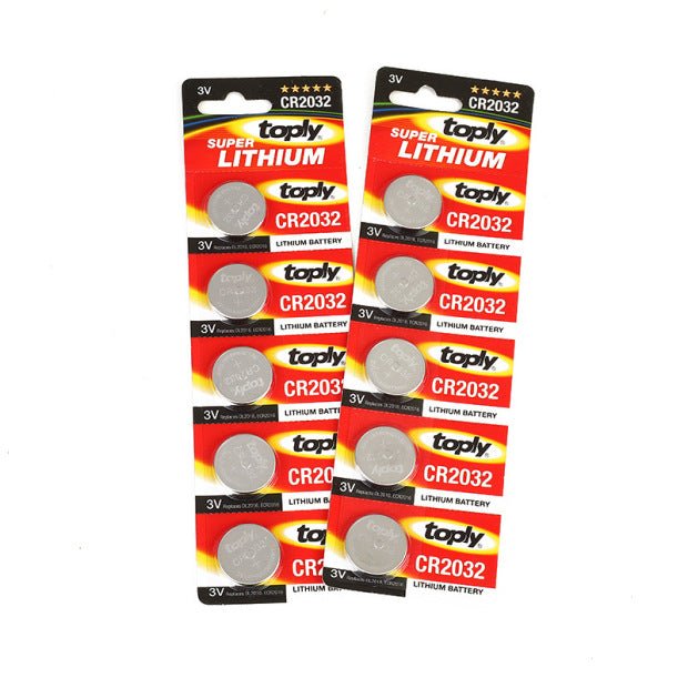 Toply CR2032 Super Lithium Battery – High-Performance, Long-Lasting Power