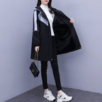 Fleece Lined Hooded Windbreaker – Warm Casual Outdoor Jacket
