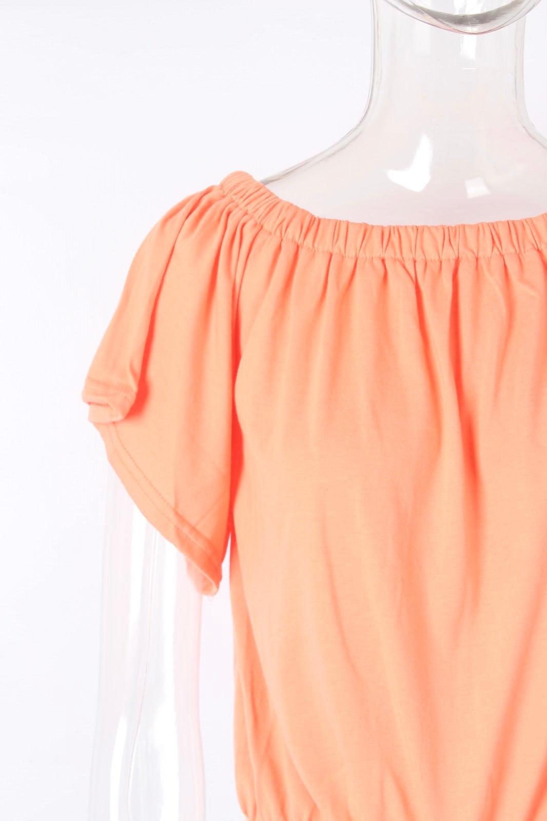 Off Shoulder Lace Up Top - XD21