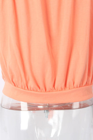 Off Shoulder Lace Up Top - XD21