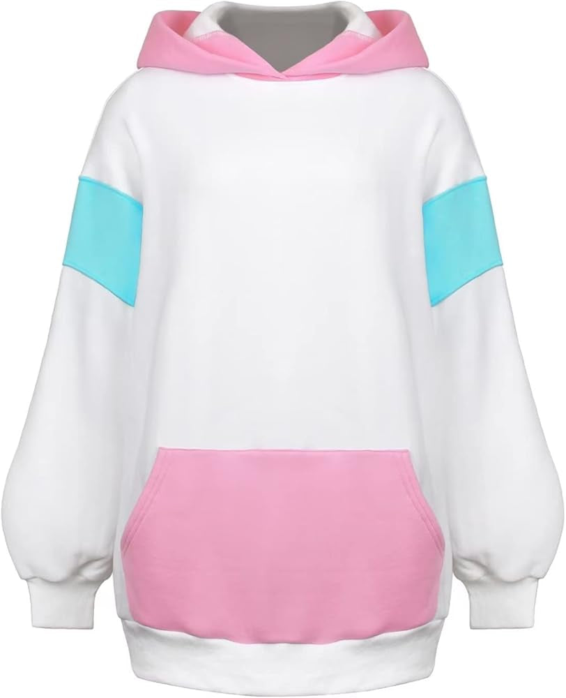 Oversized Colourblock Hooded Jersey XD21