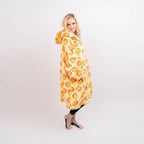 Oversized Hoodie Flannel Sleepwear XD21