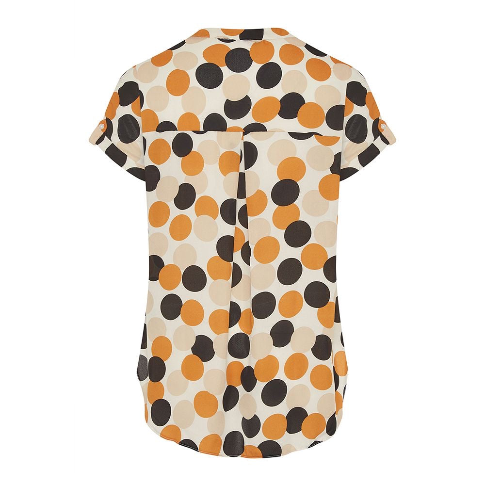 Patterned Thin Loose Shirt XD21