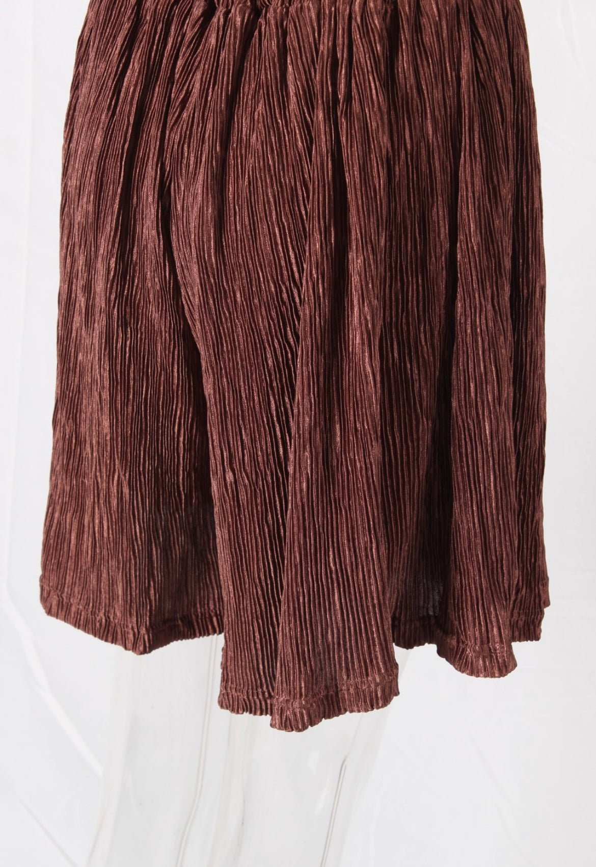 Pleated frill elastic waist shorts XD21