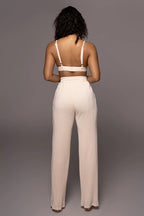 Pleated three piece suit set XD21