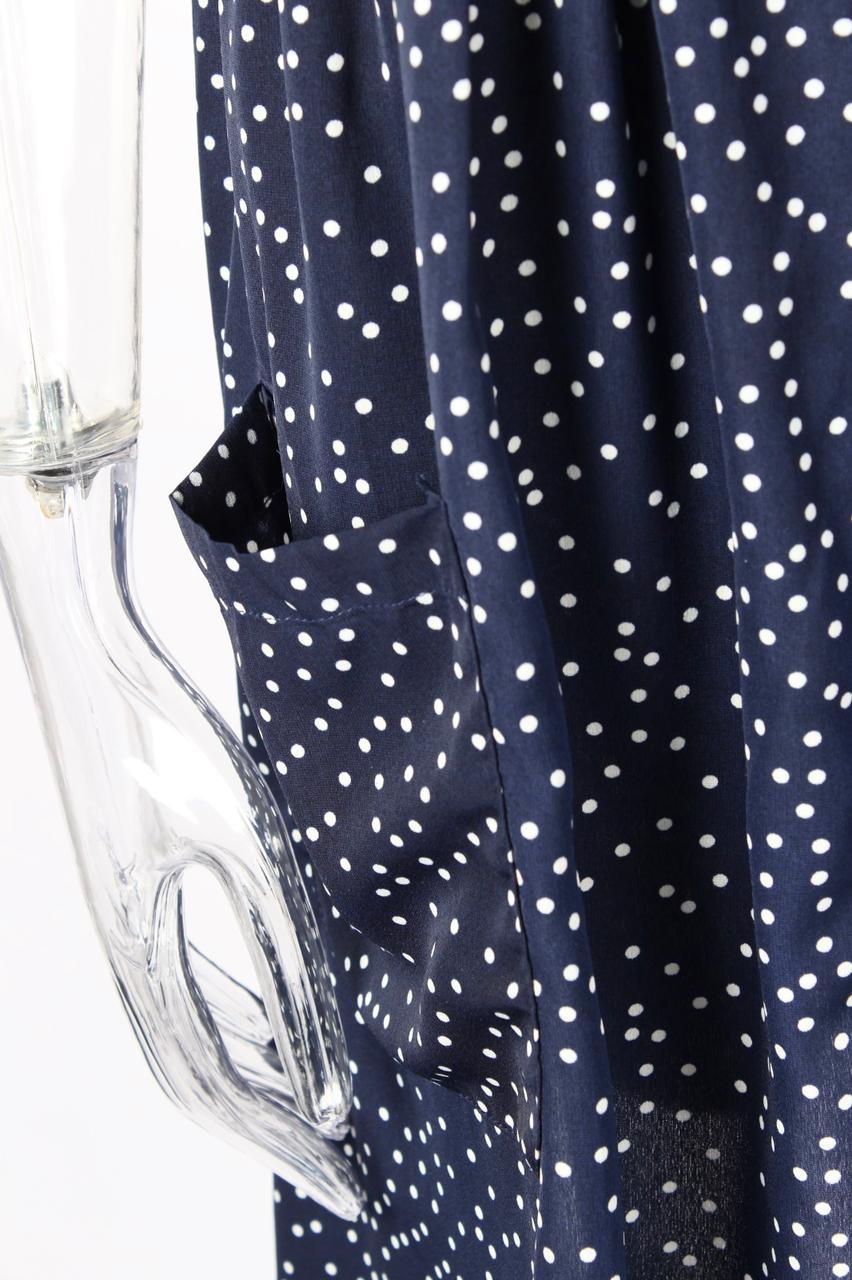 Polka dot dress with pockets - XD21