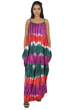 Printed Casual Vacation Style Cami Maxi Dress XD21
