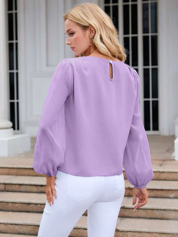 Puff long sleeve blouse XD21