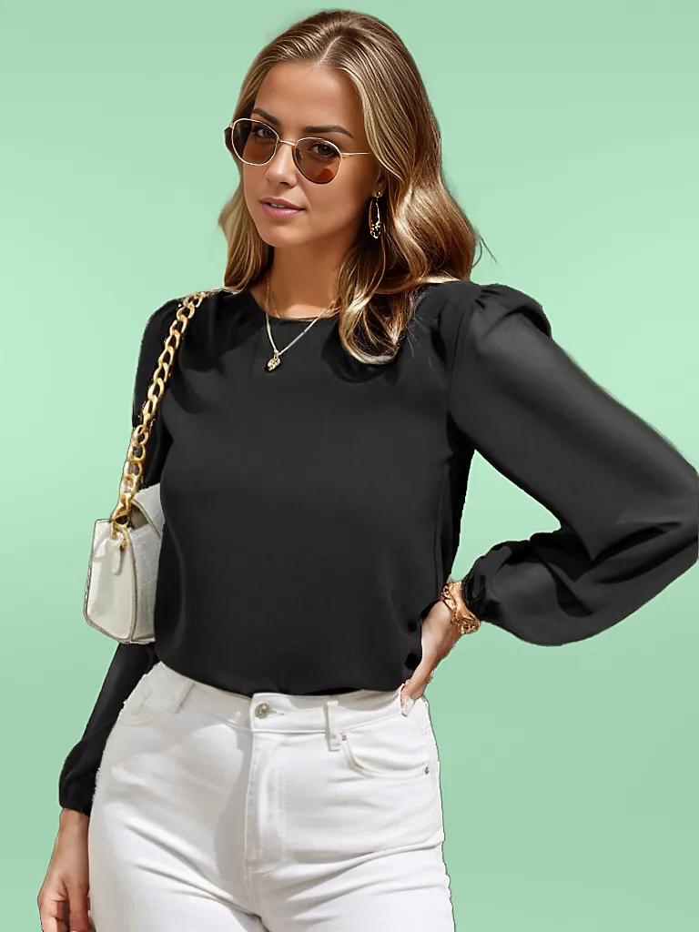 Puff long sleeve blouse XD21