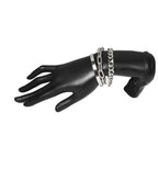 Punk Thick Link Chain Bracelet 3pc Set XD21
