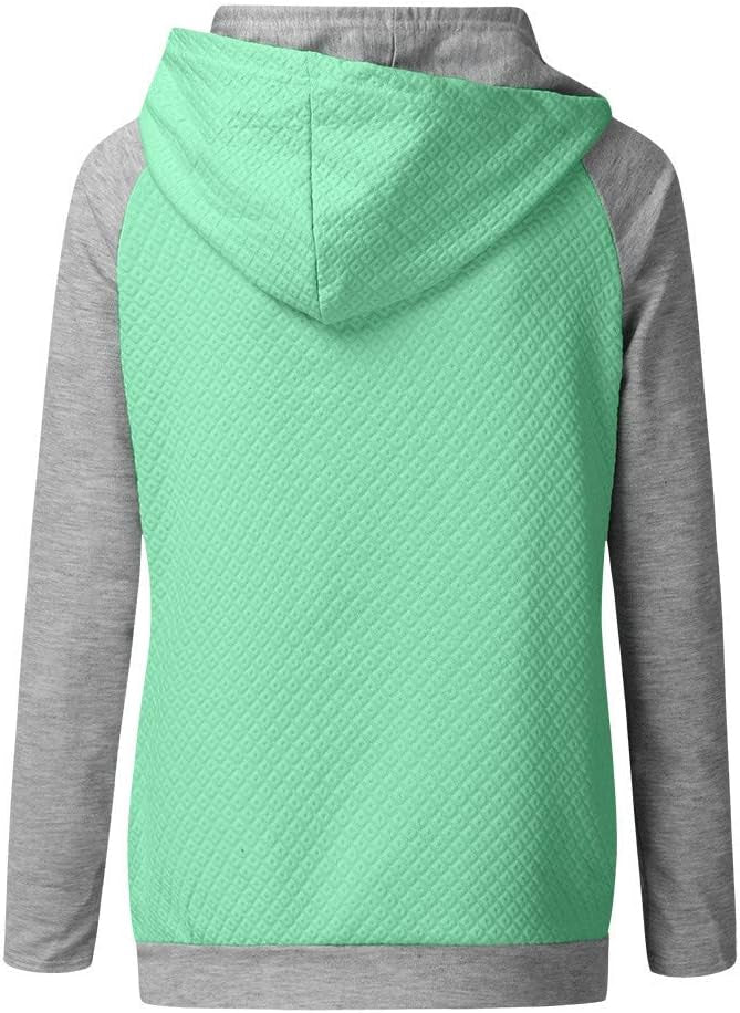 Quilted Zipper Hooded Cute Hoodie Jersey XD21