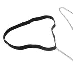 Rhinestone Three Layer Body Leg Chain XD21