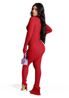 Ribbed Knitted Cardigan Two-Piece Set XD21