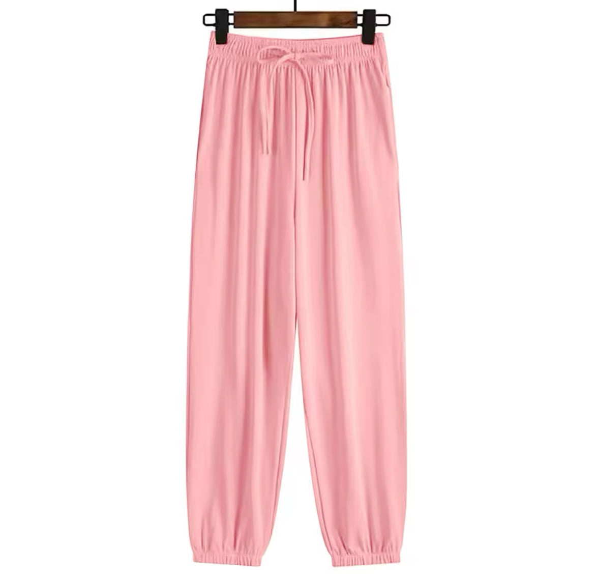 Ribbed Knitted Elastic Waist Pants XD21