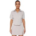 Ribbed Knitted Two Piece Skirt Suit Set XD21