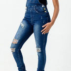 Denim Skinny Dungree - XD21