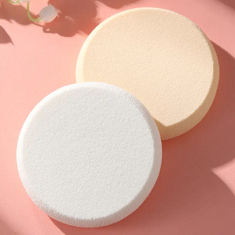 Round flat makeup sponge 2pc XD21