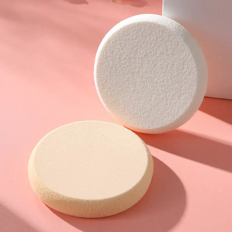 Round flat makeup sponge 2pc XD21