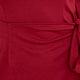Pofash Ruffle Solid Bow Mini Dress