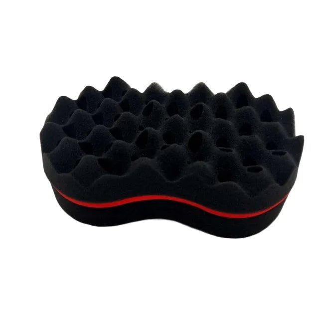 Double-Sided Hair Styling Twisting Sponge - Perfect Curls Made Easy
