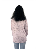 Satin Buttoned Up Long Shirt XD21