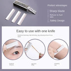 Multifunctional Safety Razor Blade - Smooth & Safe Shaving Tool -1 box
