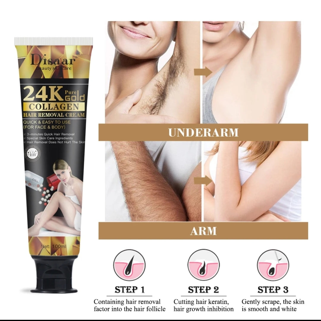 3-Minute Fast-Acting Hair Removal Cream