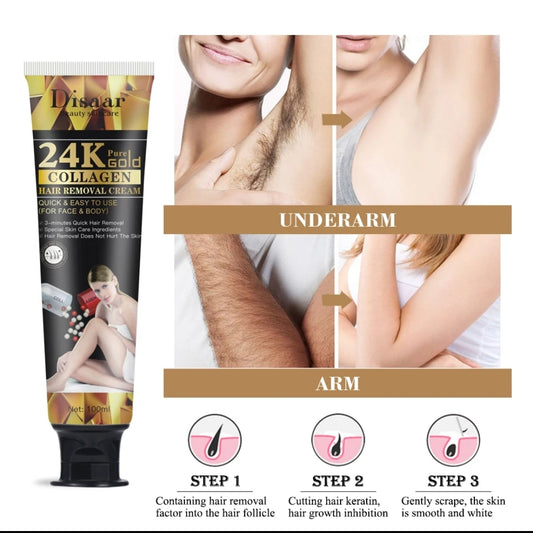 3-Minute Fast-Acting Hair Removal Cream