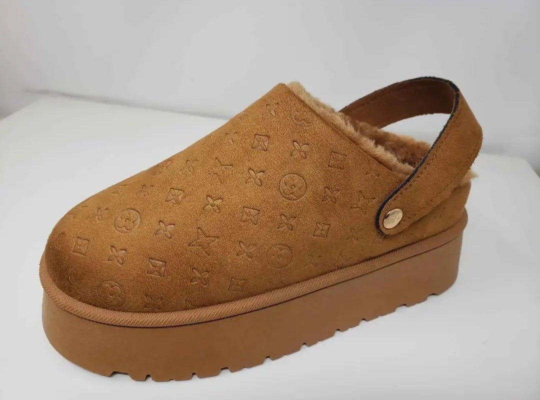 Trendy Shearling-Lined Mule Clogs – Luxe Comfort for Every Step