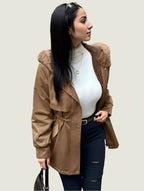 Comfy Fur Hood Winter Coat