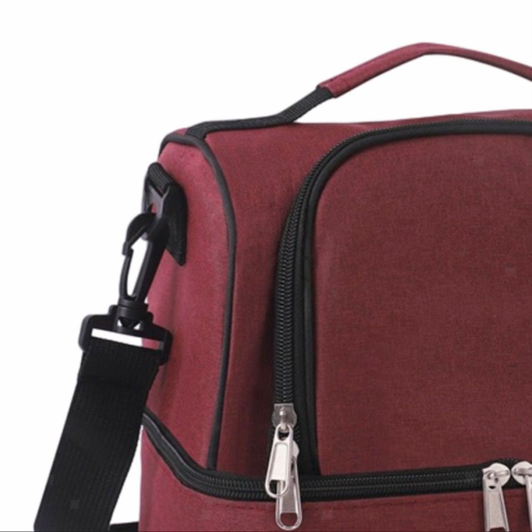 Double compartment Lunch Cooler Bag - LX25