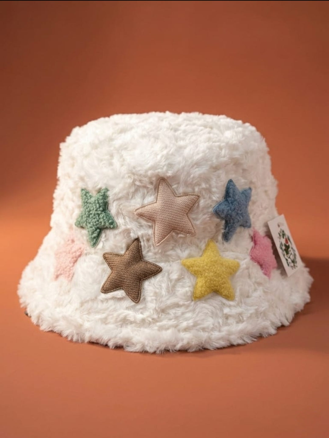Plush Star Bucket Hat - 611Z1
